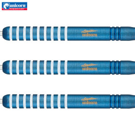 Unicorn Steel Darts Gary Anderson Silverstar Blue 80% Tungsten Steeltip Darts Steeldart 27 g
