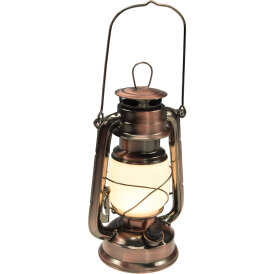 LED Camping Laterne CT-CL Copper ØxH 12x23,5cm, 4x AA, warmweiß, dimmbar