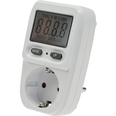 Energiekosten-Messgerät CTM-807 LC-Display, Messung bis zu 3600W