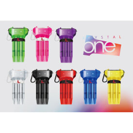 L-Style Krystal One Dart Case Darttasche Wallet Gelb