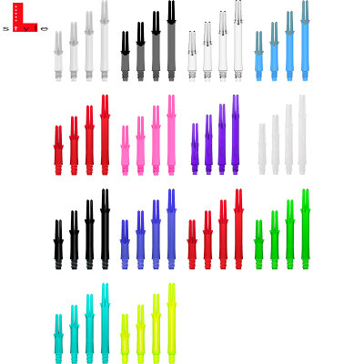 L-Style Dart L-Shaft Locked Straight Dart Shaft 2BA Dartshaft in verschiedenen Farben und L�ngen