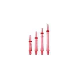 L-Style Dart Laro Dart Shaft 2BA Dartshaft Klar-Rot M Mittel