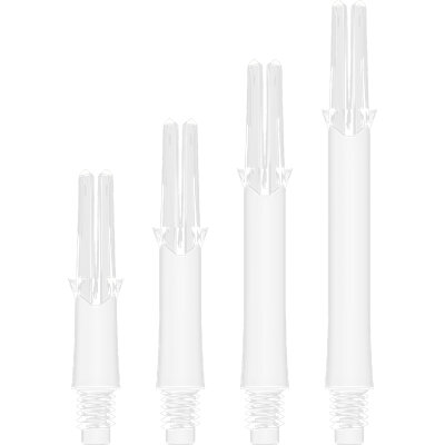 L-Style Dart L-Shaft Locked Straight Dart Shaft 2BA Dartshaft Milchig Weiß IM Intermediate