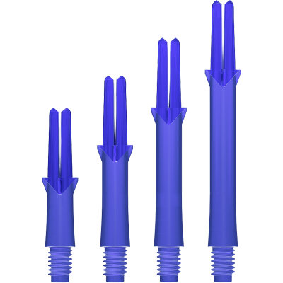 L-Style Dart L-Shaft Locked Straight Dart Shaft 2BA Dartshaft Blau XS Extra Kurz