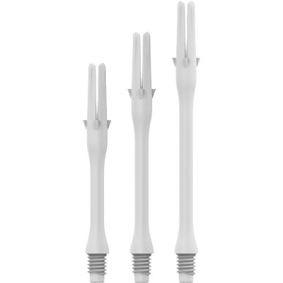 L-Style Dart L-Shaft Slim Locked Dart Shaft 2BA Dartshaft Weiß IM+ Intermediate Plus