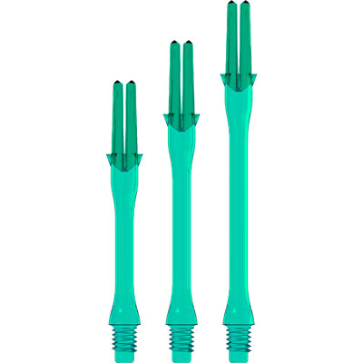 L-Style Dart L-Shaft Slim Locked Dart Shaft 2BA Dartshaft Smaragd IM+ Intermediate Plus