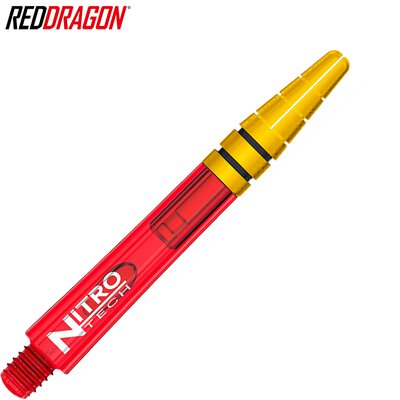 Red Dragon Nitrotech Dart Shaft Dartshaft Top in Gold verschiedene Farben