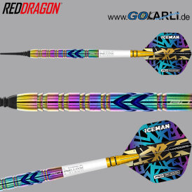 Red Dragon Soft Darts Gerwyn Price Iceman Ionic 90% Tungsten Softtip Dart Softdart 20 g