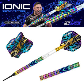 Red Dragon Soft Darts Gerwyn Price Iceman Ionic 90% Tungsten Softtip Dart Softdart 20 g