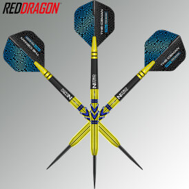 Red Dragon Steel Darts Gerwyn Price Iceman Avalanche-Pro Gold 90% Tungsten Steeltip Dart Steeldart