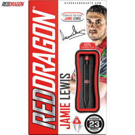 Red Dragon Steel Darts Jamie Lewis S.E. Fireball 90% Tungsten Steeltip Dart Steeldart