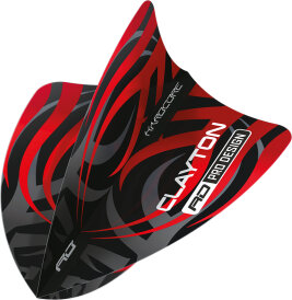Red Dragon Jonny Clayton Flights Hardcore Standard, V-Standard, Freestyle Dart Flight 2022 / 2023 verschiedene Designs