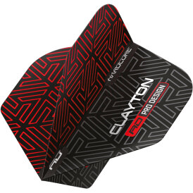 Red Dragon Jonny Clayton Flights Hardcore Standard, V-Standard, Freestyle Dart Flight 2022 / 2023 verschiedene Designs