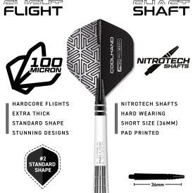 Red Dragon Steel Darts Luke Humphries TX1 90% Tungsten Steeltip Dart Steeldart