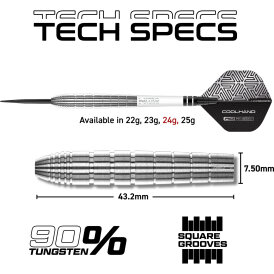 Red Dragon Steel Darts Luke Humphries TX1 90% Tungsten Steeltip Dart Steeldart