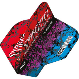 Red Dragon Peter Wright Snakebite Flights Hardcore Standard, V-Standard, Freestyle Dart Flight Neuheit 2022 / 2023 verschiedene Designs