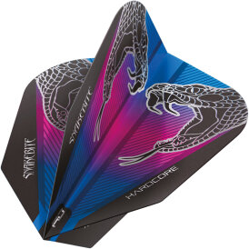 Red Dragon Peter Wright Snakebite Flights Hardcore Standard, V-Standard, Freestyle Dart Flight Neuheit 2022 / 2023 verschiedene Designs