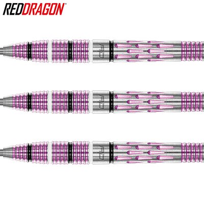 Red Dragon Steel Darts Artura Shocking Pink 90% Tungsten Steeltip Dart Steeldart