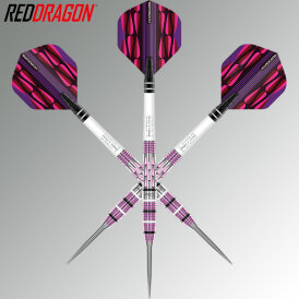 Red Dragon Steel Darts Artura Shocking Pink 90% Tungsten Steeltip Dart Steeldart