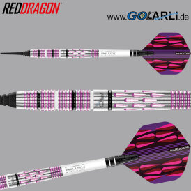 Red Dragon Soft Darts Artura Shocking Pink 90% Tungsten Softtip Dart Softdart 20 g