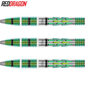 Red Dragon Steel Darts Artura Screamin Green 90% Tungsten Steeltip Dart Steeldart