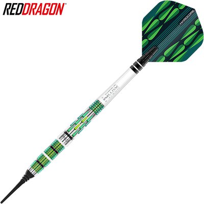 Red Dragon Soft Darts Artura Screamin Green 90% Tungsten Softtip Dart Softdart 20 g