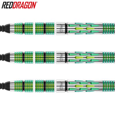 Red Dragon Soft Darts Artura Screamin Green 90% Tungsten Softtip Dart Softdart 20 g