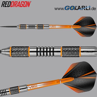 Red Dragon Steel Darts Amberjack 5 90% Tungsten Steeltip Dart Steeldart 22 g