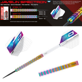 Red Dragon Steel Darts Javelin Spectron 85% Tungsten Steeltip Dart Steeldart
