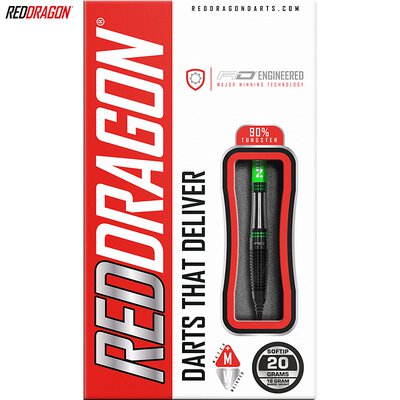 Red Dragon Soft Darts Slipstream 90% Tungsten Softtip Dart Softdart 20 g