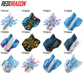 Red Dragon Gerwyn Price The Iceman Flights Hardcore V-Standard Dart Flight Neuheit 2022 / 2023 TF6850