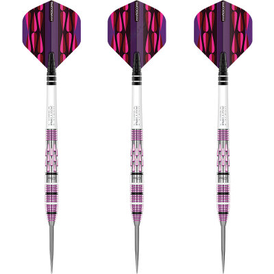 Red Dragon Steel Darts Artura Shocking Pink 90% Tungsten Steeltip Dart Steeldart 26 g