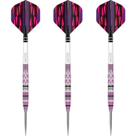 Red Dragon Steel Darts Artura Shocking Pink 90% Tungsten...