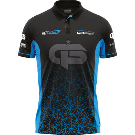 Red Dragon Darts Gerwyn Price The Iceman Pro Tour Player Shirt Matchshirt Dart Shirt Trikot Design 2023 Größe 2XL
