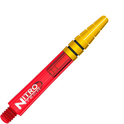 Red Dragon Nitrotech Dart Shaft Dartshaft Top in Gold Rot IM Intermediate