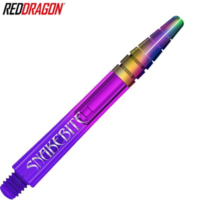 Red Dragon Dart Shaft Peter Wright Snakebite Purple Dipped Nitrotech Ionic Dartshaft