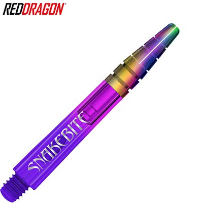 Red Dragon Dart Shaft Peter Wright Snakebite Purple Dipped Nitrotech Ionic Dartshaft IM Intermediate