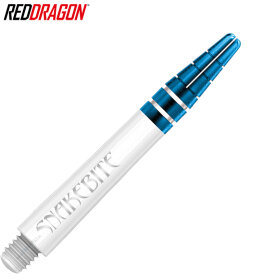 Red Dragon Dart Shaft Nitrotech Peter Wright Snakebite Dartshaft Weiß / Blau IM Intermediate