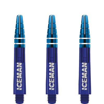 Red Dragon Dart Shaft Gerwyn Price Iceman Blue Dipped Nitrotech Ionic Dartshaft Blue IM Intermediate