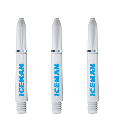 Red Dragon Dart Shaft Gerwyn Price Iceman Signature VRX Dartshaft Weiß S Kurz