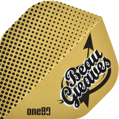 one80 Dart Flight Beau Greaves Beau n Arrow Dartflight 2022 Gold
