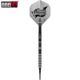 one80 Soft Dart Beau Greaves Beau n Arrow HD 80% Tungsten Softtip Dart Softdart 20 g
