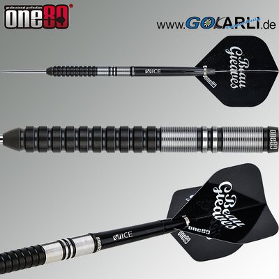 one80 Steel Dart Beau Greaves Beau n Arrow VHD Black Edition 90% Tungsten Steeltip Dart Steeldart  21 g
