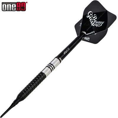 one80 Soft Dart Beau Greaves Beau n Arrow VHD Black Edition 90% Tungsten Softtip Dart Softdart 23 g