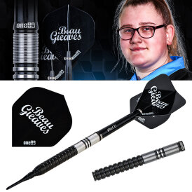 one80 Soft Dart Beau Greaves Beau n Arrow VHD Black Edition 90% Tungsten Softtip Dart Softdart 20 g