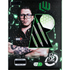 one80 Steel Darts Revolution R2 Interchange Lukas Wenig V2 VHD 90% Tungsten 2,35 mm Point Steeltip Dart Steeldart 22 g
