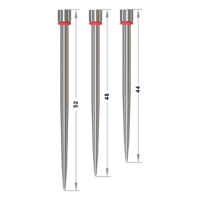 one80 Steel Darts R2 Revolution Interchange Points 2,35 mm Point Wechselspitzen Silber Smooth 44 mm