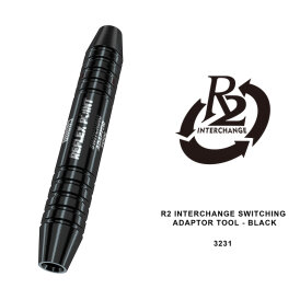 one80 Steel Darts R2 Revolution Interchange Switching Adaptor Tool Schwarz