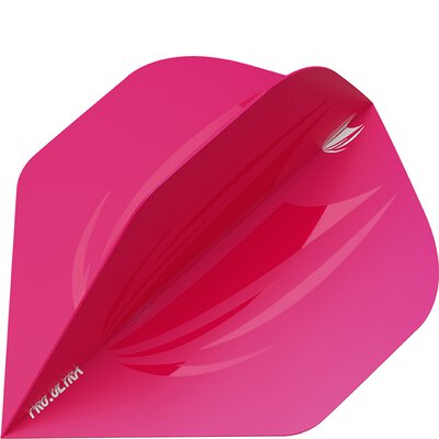 Target ID Pro Ultra Dart Flight in 11 Farben Flightform / Shape Nr.6 Design 2019 Pink