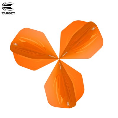 Target ID Pro Ultra Dart Flight in 11 Farben Flightform / Shape Nr.6 Design 2019 Orange